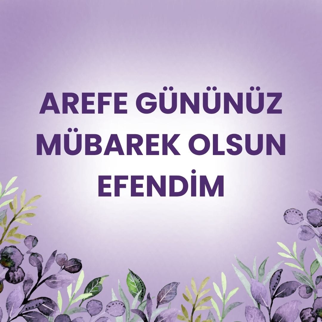 Arefe Günü (6) - Dinimiz İslam E-Kart